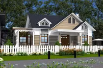 10 mẫu nhà vườn hiện đại trên dưới 1 tỷ đồng