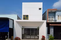 Độc đáo nhà ống kiểu mới ngập sắc xanh ở Bình Dương 