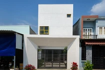 Độc đáo nhà ống kiểu mới ngập sắc xanh ở Bình Dương 