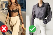 Đẹp đến mấy cũng xin chị em đừng mặc kiểu áo này đi làm! 