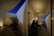 Ngôi nhà 33m2 có thiết kế giếng trời độc đáo