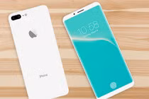 Bản thiết kế iPhone 8 màu trắng giống iPhone 5C