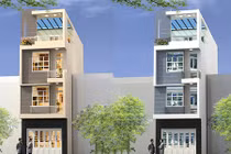 10 thiết kế nhà 4 tầng mái bằng đẹp ngây ngất