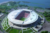 Ngắm kiến trúc sân bóng hiện đại bậc nhất World Cup 2018