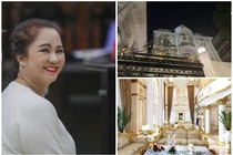 Bên trong biệt thự 2.400 m2 của bà Nguyễn Phương Hằng 