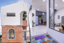 Sâu trong hẻm, nhà Đà Nẵng vẫn ngập tràn ánh sáng đến lạ kỳ