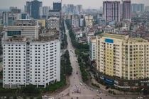 Chung cư bỏ hoang 9 năm ở đất vàng Hà Nội