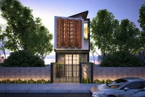 10 mẫu nhà ống 2 tầng không ban công đẹp nhất hiện nay