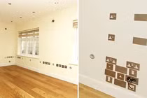 Kỳ quái căn nhà có tới 320 ổ cắm trên tường, với tay là có ngay chỗ cắm điện