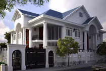 Biệt thự sân vườn phong cách châu Âu của đại gia Cần Thơ 