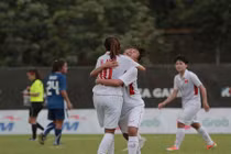 Tuyển nữ Việt Nam giành chiến thắng 3 sao trong trận ra quân