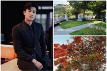 Biệt thự rực sắc hoa đẹp mê mẩn của diễn viên Quốc Trường
