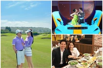 So kè “đẳng cấp chiều vợ” của đại gia Việt