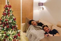 Không gian bên trong biệt thự của Cường Đô La - Đàm Thu Trang dịp Giáng sinh