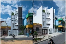 Nhà phố “khoác đường cong mềm mại” khác lạ giữa Đà thành