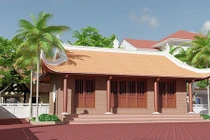 10 mẫu nhà thờ tổ đơn giản vẫn uy nghiêm, sang trọng