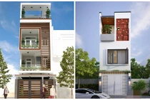 Bắt mắt 10 mẫu nhà ống 48m2 đẹp hiện đại