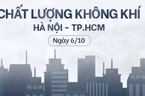 Chất lượng không khí Hà Nội ngày 6/10