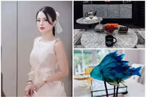 Choáng ngợp biệt thự “tỏa mùi tiền” của hot mom Hằng Túi