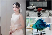 Choáng ngợp biệt thự “tỏa mùi tiền” của hot mom Hằng Túi