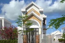 10 mẫu nhà phố gác lửng hiện đại vạn người mê