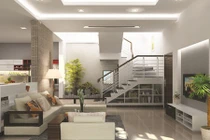 Gợi ý 10 cách tuyệt hay trang trí phòng khách nhà ống