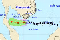 Bão số 16 suy yếu thành áp thấp, mưa lớn diện rộng