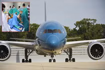 Nội soi “siêu máy bay”chở bệnh nhân phi công Anh về nước