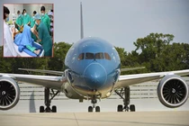 Nội soi “siêu máy bay”chở bệnh nhân phi công Anh về nước