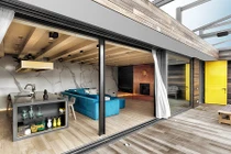 Mê mẩn ngôi nhà bằng gỗ hiện đại cho tín đồ Phật giáo 