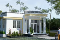 10 mẫu nhà cấp 4 mái bằng chi phí thấp nhất 2018