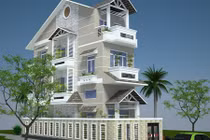 10 mẫu nhà phố giả biệt thự đẹp ngây ngất