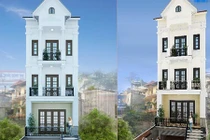 10 mẫu nhà ống cổ điển tuyệt đẹp dành cho nhà chật