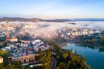 Ảnh: Đà Lạt tuyệt đẹp trong ánh bình minh