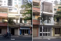 Nhà phố 3 tầng lột xác thần kỳ sau cải tạo