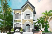 10 mẫu nhà 2 tầng mái thái kiểu dáng mới năm 2018