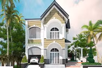 10 mẫu nhà 2 tầng mái thái kiểu dáng mới năm 2018