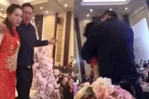 Cô gái bị ném xuống đất bất tỉnh trong đám cưới vì bảo vệ cô dâu