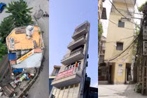 Những ngôi nhà hình dáng kỳ dị, độc nhất vô nhị ở Hà Nội