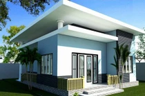 10 mẫu nhà mái bằng giá dưới 500 triệu đồng