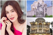 Xuýt xoa biệt thự “to như cung điện” của Hoa hậu Phương Lê 