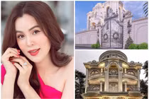 Xuýt xoa biệt thự “to như cung điện” của Hoa hậu Phương Lê 