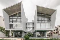 Nhà song lập kiến trúc độc lạ chưa từng có ở Sài Gòn