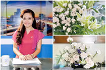 Mê mẩn không gian sống rực rỡ sắc hoa của BTV Hoàng Trang 