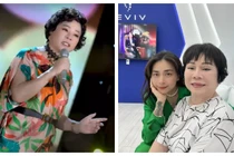 Hình ảnh hiếm hoi về mẹ ruột Ngô Thanh Vân