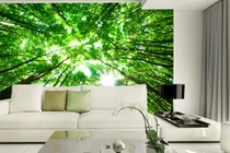 10 mẫu giấy dán tường 3D xua tan mùa hè oi bức