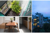 36m2, nhà phố vẫn rộng thoáng và ngập sáng đến bất ngờ