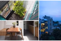 36m2, nhà phố vẫn rộng thoáng và ngập sáng đến bất ngờ