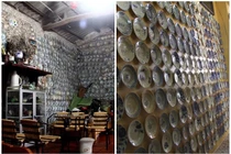 "Độc nhất vô nhị" ngôi nhà phủ kín bát đĩa cổ ở Việt Nam