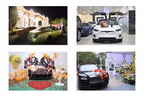 Chiều vợ như đại gia Việt, "mạnh tay" tậu xế hộp làm quà sinh nhật